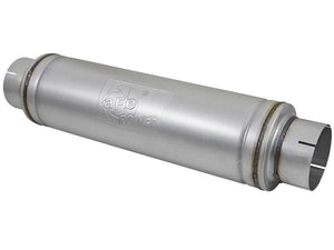 AFE 49M00023 Aluminized Steel Muffler 5in Center/Center 24in L x 7in Diameter -