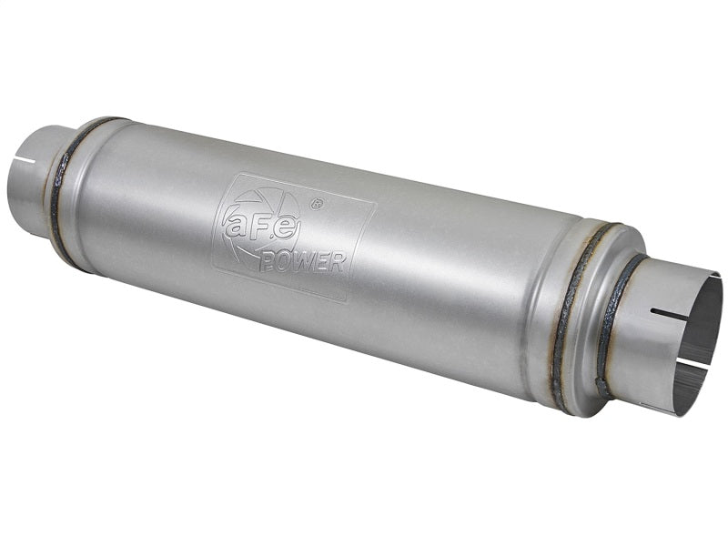 AFE 49M00023 Aluminized Steel Muffler 5in Center/Center 24in L x 7in Diameter -