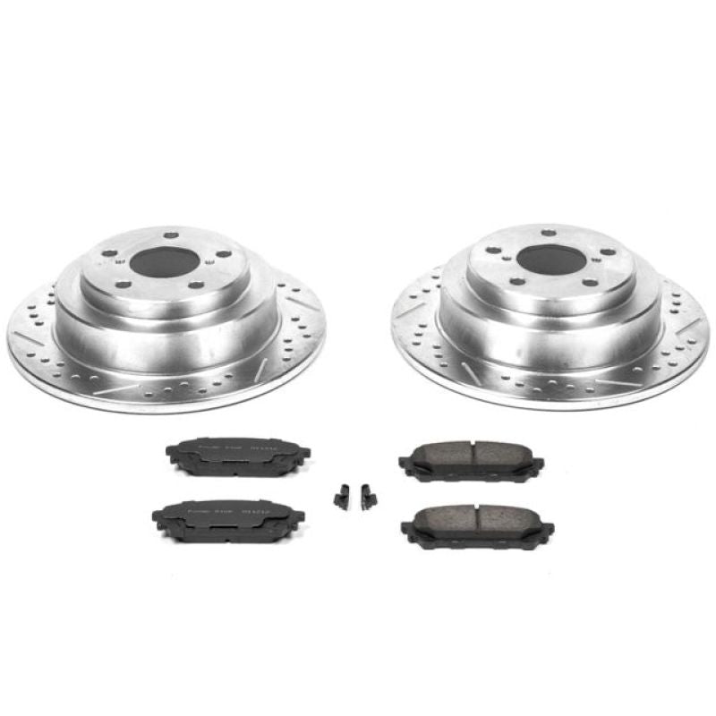 PowerStop K447 fits Saab 05-06 9-2X Rear Z23 Evolution Sport Brake Kit