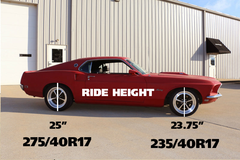 Ridetech 12102351 67-70 fits Ford Mustang Big Block StreetGRIP Lowering Coil Springs Dual Rate Front Pair