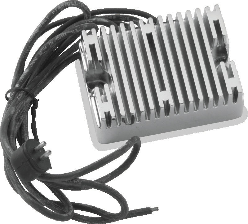 Twin Power 498310 fits  81-88 Big Twin Voltage Regulator Chrome Replaces H-D 745