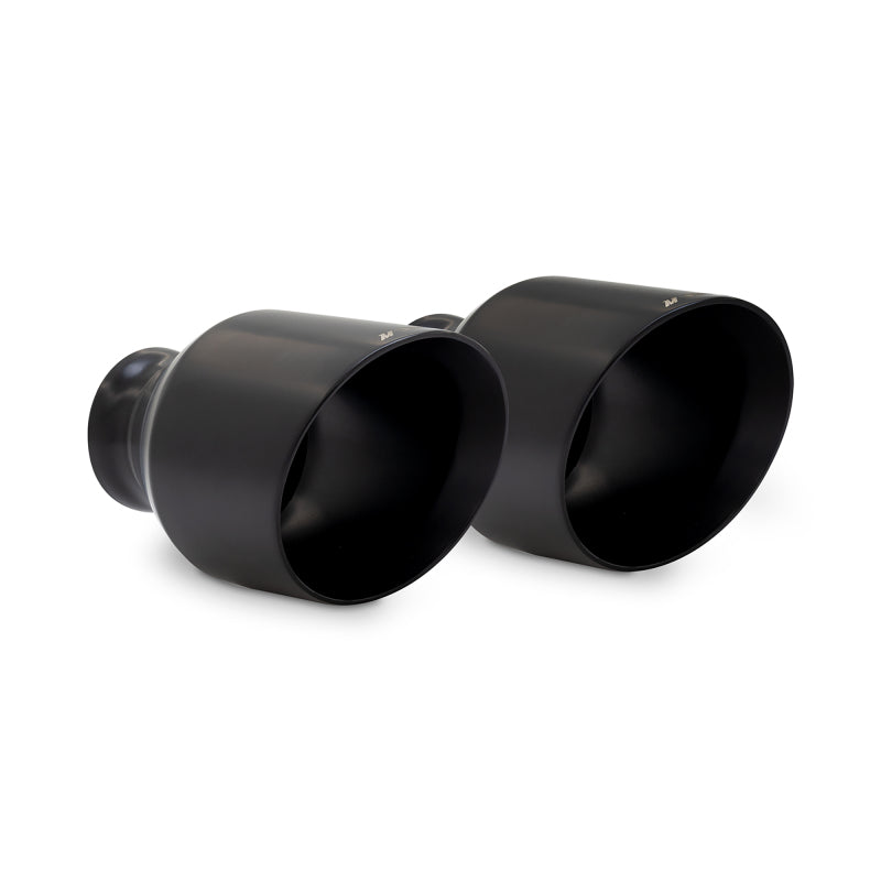 Mishimoto MMEXH-TIP-MOPARBK 15-23 fits Dodge Charger/fits Challenger Muffler Tip Pair - 5in - Blk