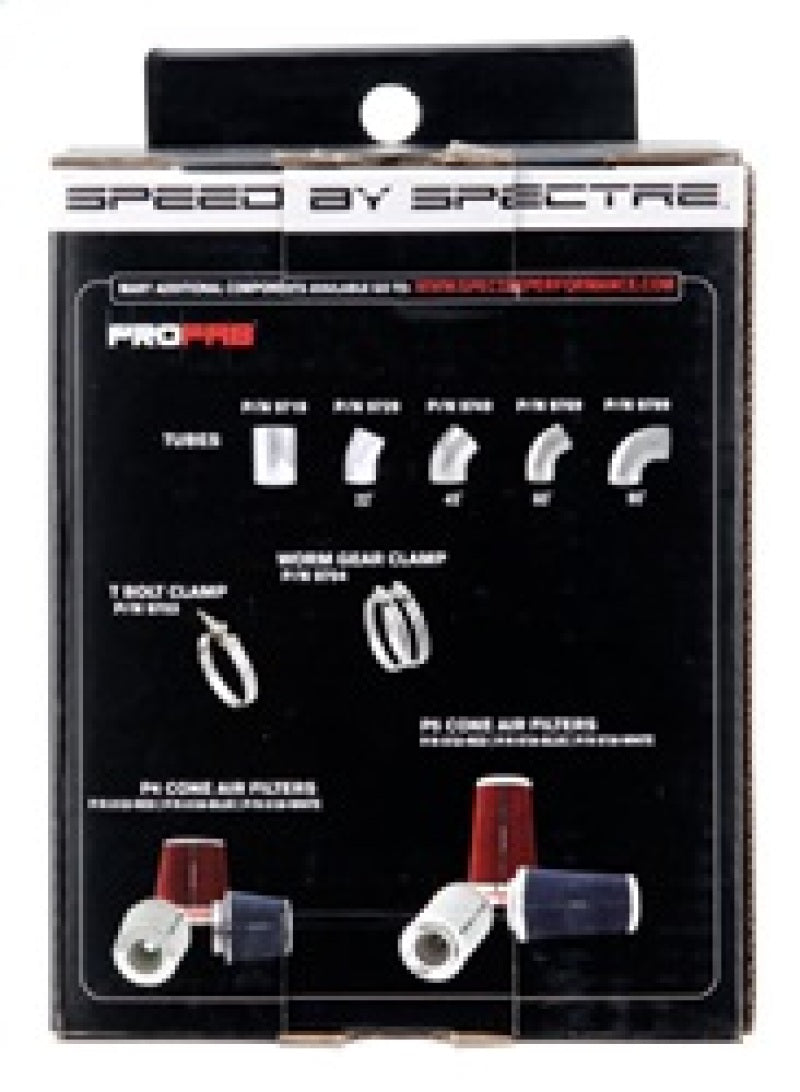 Spectre 97711 Coupler 4in. ID - Black