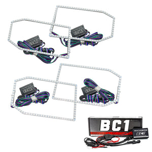 ORACLE Lighting 2271-335 Oracle fits Chevy Silverado 14-15 Halo Kit Non-Projector Style - ColorSHIFT w/ BC1 Controller