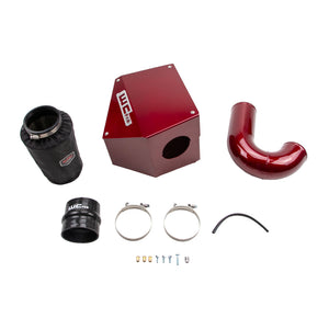 Wehrli 98.5-02 Cummins 5.9L 4in Intake Kit - WCFab Red