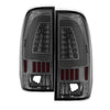 xTune 5082107 fits Ford F150 Styleside 97-03 Light Bar LED Tail Lights - Smoke