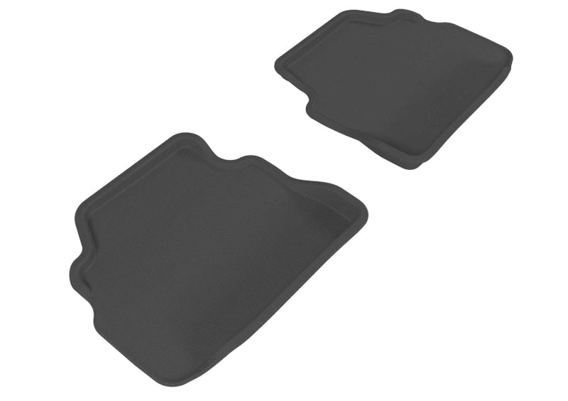 3D MAXpider L1BM02521509 2013 fits BMW 07-20 3 Series E92 Kagu 2nd Row Floormats - Black