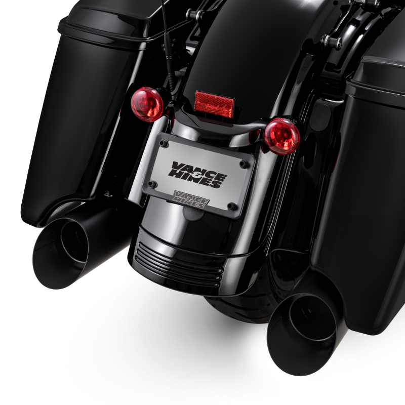 Vance & Hines HD Touring Backslash 450 Slip-on Exhaust - Wrinkle Black