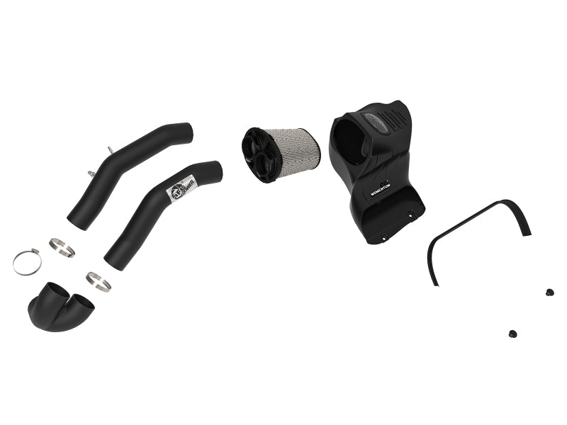 AFE 50-30024D um XP Pro DRY S Cold Air Intake System w/ Black Aluminum Intake T