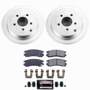 Power Stop 02-07 Buick Rendezvous Rear Z23 Coated Brake Kit