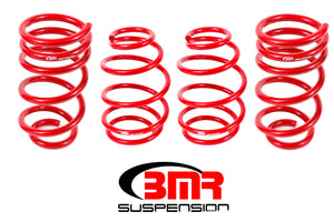 BMR SP025R 5th Gen fits Camaro V8 Lowering Spring Kit (Set Of 4 Front) - Red