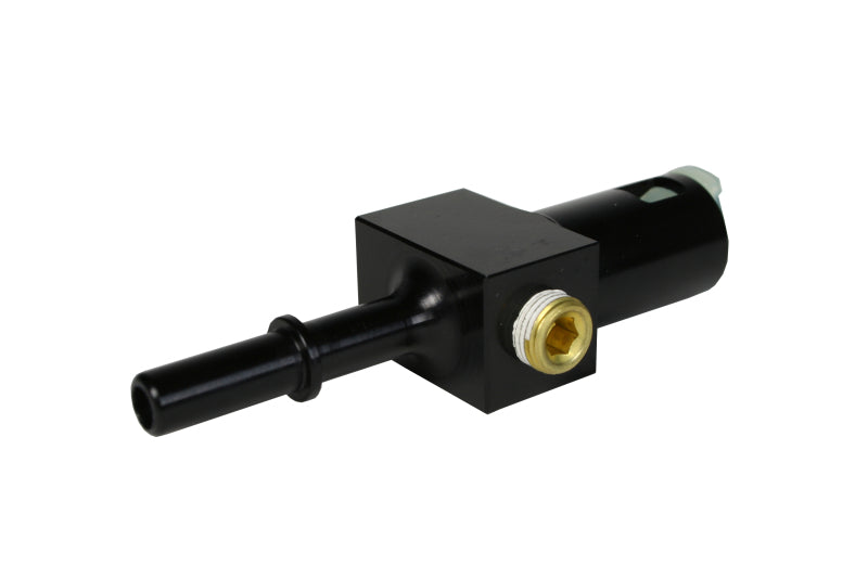 Aeromotive  15120 5/16in Quick Connect with AN-06 port and 1/8in gauge port