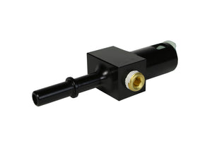 Aeromotive 15120 5/16in Quick Connect with AN-06 port and 1/8in gauge port