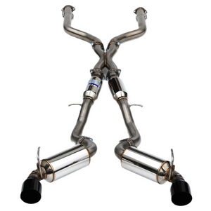 Invidia HS22N4Z7GD1SBL 2022+ fits Nissan Z 70mm N1 Cat Back Exhaust - Black Tips