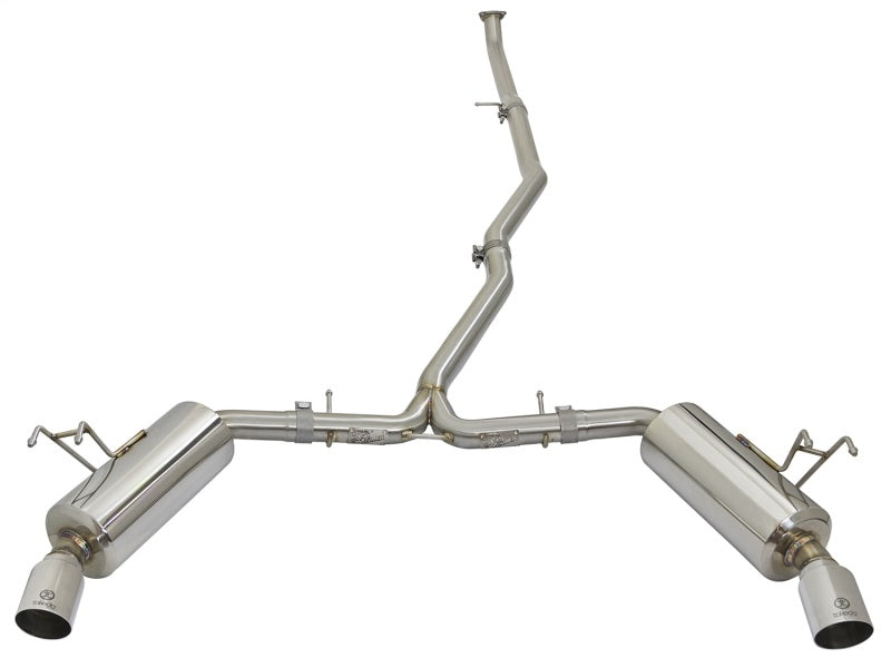 AFE 49-36615-P Takeda 16-17 fits Honda Civic I4-1.5L (t) 2.25-2.5in 304 SS CB D