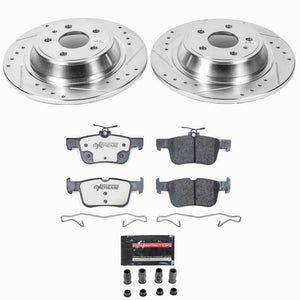 Power Stop 17-20 Ford Fusion Rear Z36 Truck & Tow Brake Kit