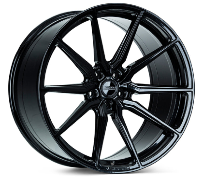 Vossen HF3-2J001 HF-3 22x9 / 5x108 / ET38 / Flat Face / 63.4 - Gloss Black Wheel