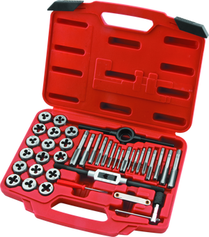 BikeMaster 151880 BikeMaster 40-pc Tap and Die Wrench Set - Metric