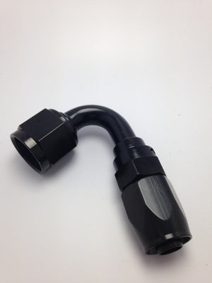 Fragola 231212-BL -12AN x 120 Degree Pro-Flow Hose End - Black