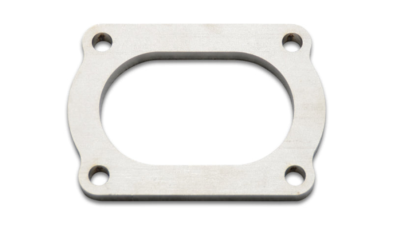 Vibrant 13175S T304 SS 4 Bolt Flange for 3in O.D. Oval tubing