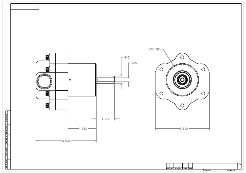 Aeromotive 11105 Billet Belt Drive Fuel Pump