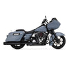 Vance and Hines 46332 Vance & Hines HD Dresser 09-16 Power Duals Black PCX He
