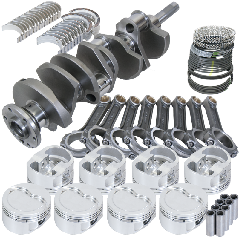 Eagle 158174250 fits Ford FE 4.125in Crank 6.700in I-Beam Rods Forged 4032 -14cc 4.250in Pistons Rotating Assembly