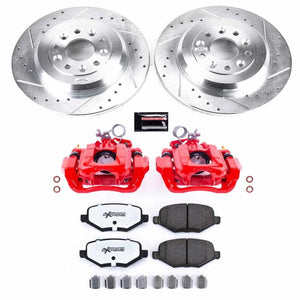 PowerStop KC4744C fits Ford 11-15 Edge Rear Z36 Truck & Tow Brake Kit w/Calipers