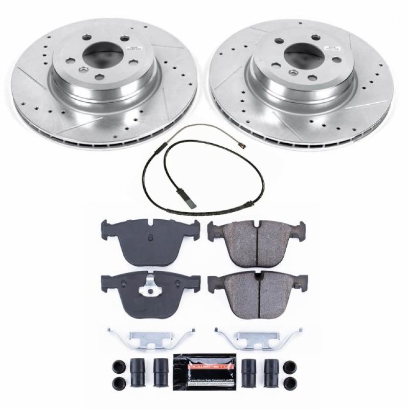 PowerStop K8426 2019 fits BMW X6 Rear Z23 Evolution Sport Brake Kit