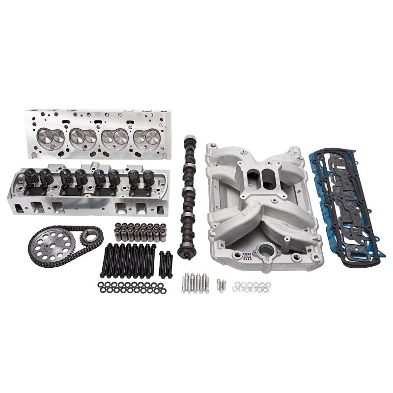 Edelbrock 2058 Power Package Top End Kit Performer RPM fits Oldsmobile 1965-1976 400-500 Big Block V8 450+ Hp