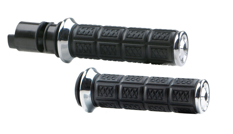 Kuryakyn 10142-1 Enygma Grips Throttle-By-Wire Chrome