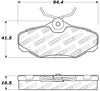 Stoptech 309.061 Performance Brake Pads
