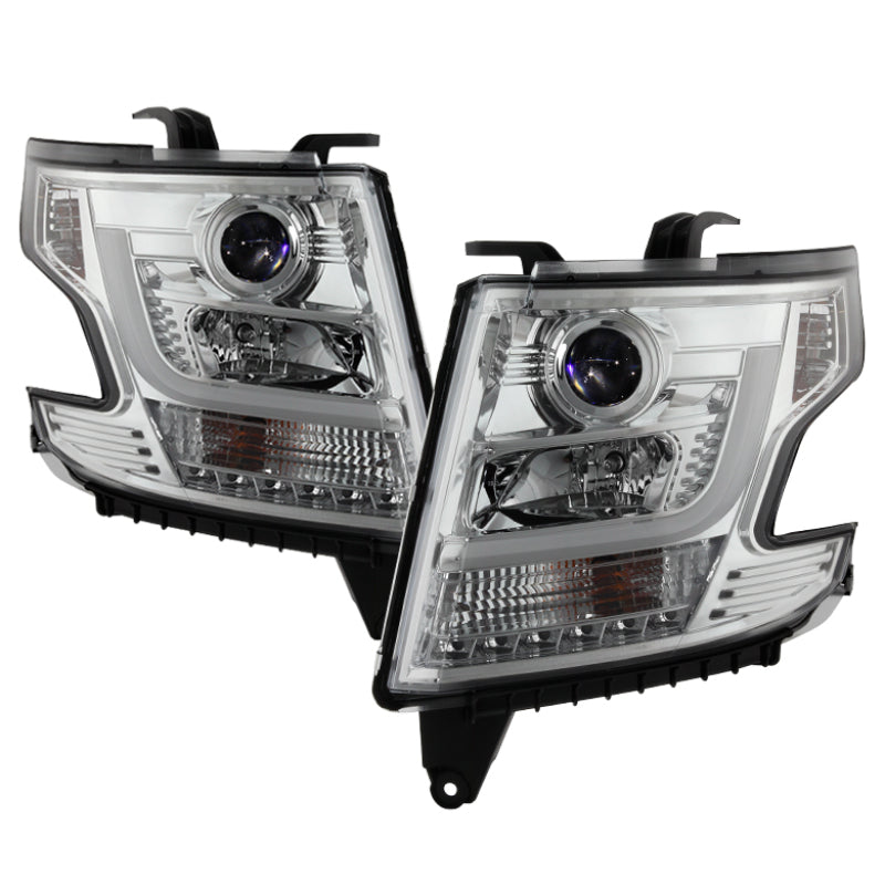 Spyder 5082534 fits Chevy Tahoe / Suburban 2015 -2016 Projector Headlights - DR