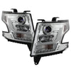Spyder 5082534 fits Chevy Tahoe / Suburban 2015 -2016 Projector Headlights - DR
