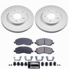 Power Stop 07-12 Dodge Caliber Front Z23 Coated Brake Kit