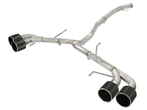 AFE 49-36108-C  3in SS Exhaust Cat-Back 09-14 fits Nissan GTR V6 3.8L Carbon Fi
