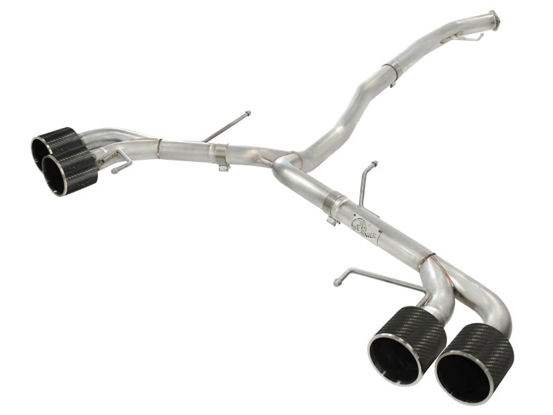 AFE 49-36108-C  3in SS Exhaust Cat-Back 09-14 fits Nissan GTR V6 3.8L Carbon Fi