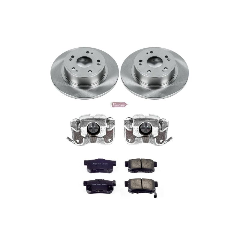 PowerStop KCOE3128A fits Acura 16-18 ILX Rear Autospecialty Brake Kit w/Calipers