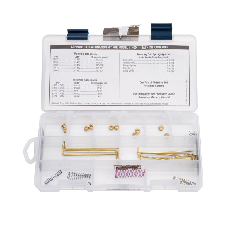 Edelbrock 1488 Jet / Rod Kit for 1409