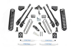 Fabtech K20131 05-07 fits Ford F250 4WD w/Factory Overload 6in 4Link Sys w/Coils & Perf Shks