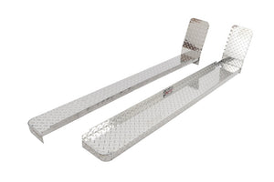 Dee Zee DZ1052 Deezee 99-13 fits Chevrolet Silverado Running Board Cab Section ExtCab Brite-Tread Aluminum