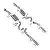 BBK  3001 Mustang Cat Back Kit Varitune Mufflers Stainless Steel Tips