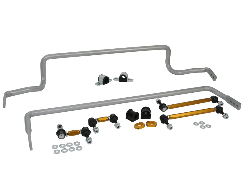 Whiteline BMK007 fits Mitsubishi 08-17 Lancer Front & Rear Sway Bar Kit