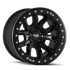 Dirty Life 9303-7981MB 9303 DT-1 17x9/8x165.1 BP/-12mm Offset/130.8mm Hub Matte Black Wheel - Beadlock