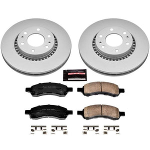 PowerStop fits Buick 06-07 Rainier Front Z17 Evolution Geomet Coated Brake Kit