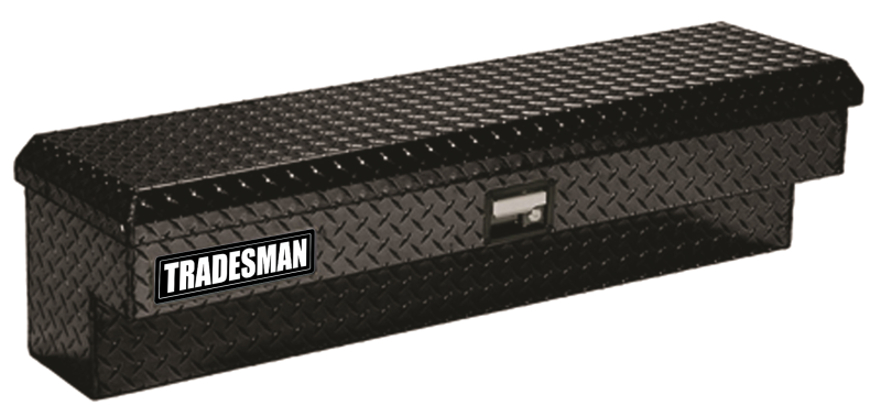 Tradesman 79748 Aluminum Side Bin Truck Tool Box (48in.) - Black