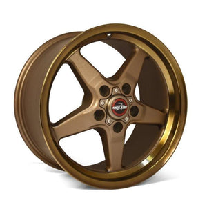 Race Star 92-705154BZ 92 Drag Star Bracket Racer 17x10.5 5x4.50BC 7.625BS Bronze Wheel