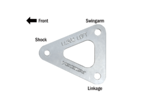 Vortex Racing 09-16 Suzuki GSX-R1000 Lowering Link Kit- Silver