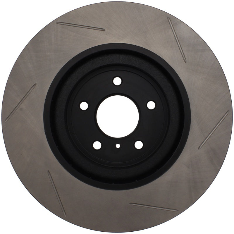 Stoptech 126.42100SR Power Slot fits Nissan 370z / Infiniti G37 SportStop Slotted Front Right Rotor