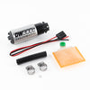 DeatschWerks 9-309-1000 340lph DW300C Compact Fuel Pump w/ Universal Install Kit (w/ Mounting Clips)